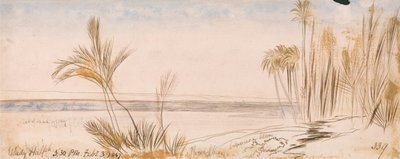 Wady Halfeh - Edward Lear